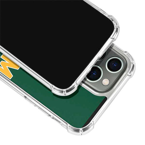 Baylor University Sic Em Green iPhone 14 Pro Clear Case